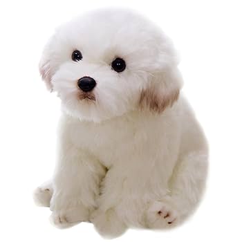 マルチーズのぬいぐるみ Amazon.co.jp: シミュレーションマルチーズ犬ぬいぐるみ
